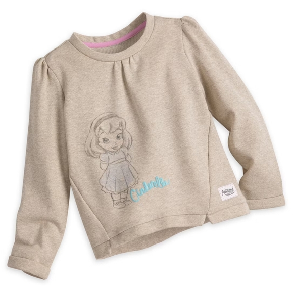 Disney Other - Disney Baby Cinderella Animators Collection Rare Glittery Sweater Top